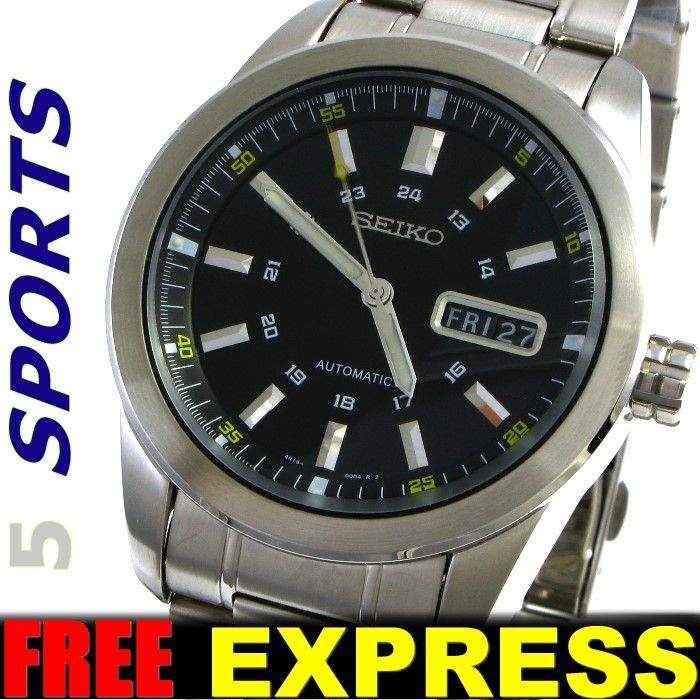 Seiko Men SUPERIOR 4R16 Auto Sapphire Watch +Warranty Xpress SRP011K1 