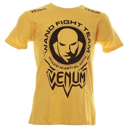 Venum UFC Wanderlei Silva Wand Fight Team Shirt YELLOW Size 2XL 