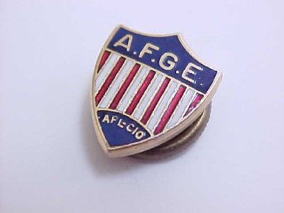 AFL CIO American Federation Gov. Employees pin  