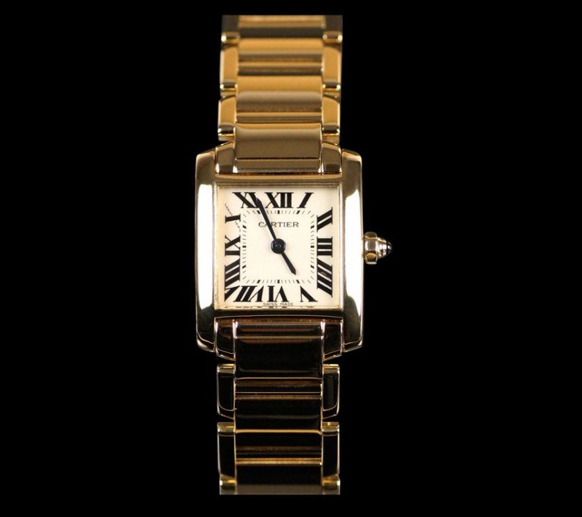 CARTIER 18K LADIES TANK FRANCAISE WATCH RRP £12,800  