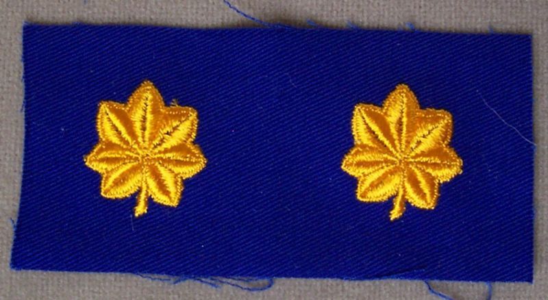 Air Force Cloth Rank Insignia Major  