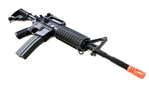 Airsoft CM M4A1 Carbine AEG Rifle Metal Gearbox BLK  