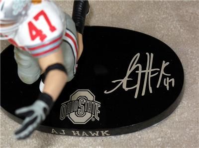 The Ohio State University AJ Hawk #47 Figure NEW  