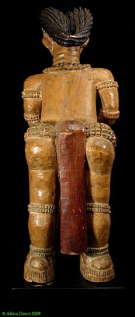 Fante Female Shrine Figure Ghana African Art  