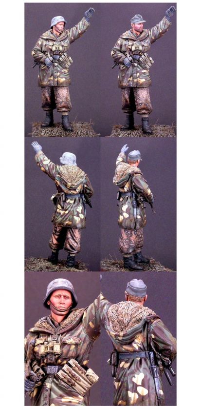 Alpine Miniatures 1/16 WW2 WSS Grenadier Wiking 16003  