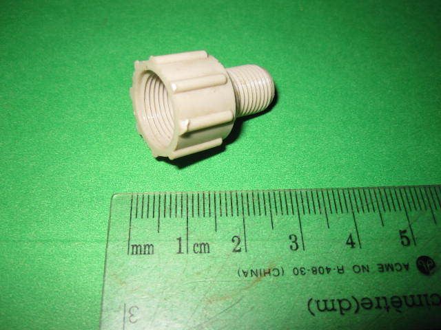 VINTAGE BIKE BICYCLE SPEEDOMETER PLASTIC CABLE NUT NOS  