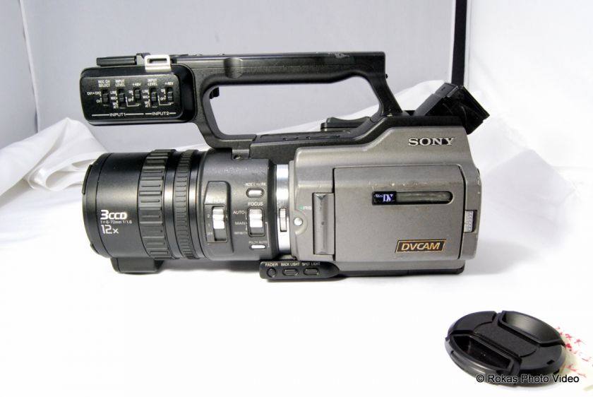 Sony Handycam DSR PD170 Camcorder 3CCD video NTSC system DVCAM AS IS 