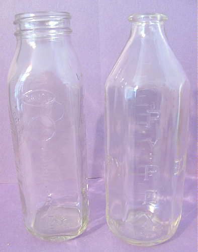 Vintage Glass Baby Feeding Nursing BOTTLES Davol Feedrite & Pyrex 