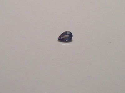 All Natural Alexandrite Pear 6.5x4.5mm .70ct  