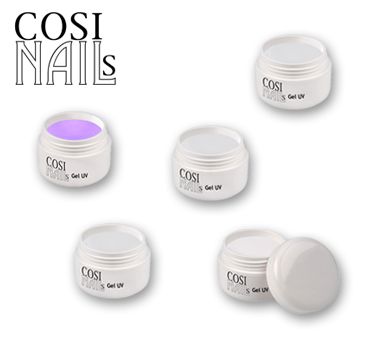 OFFERTA kit ricostruzione unghie 5 gel UV lampada UV CD  