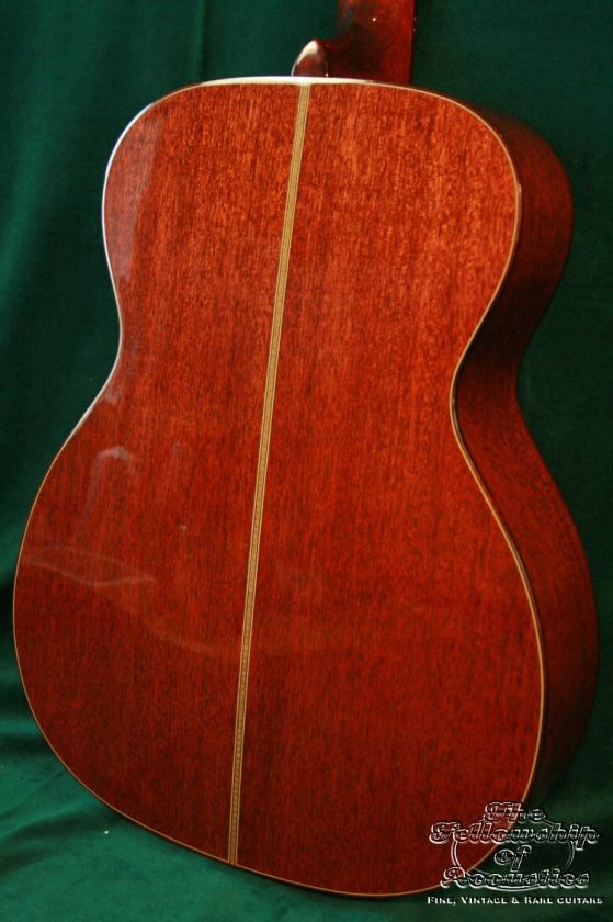 Santa Cruz OM S short Scale, Mahogany Adirondack, NAMM  