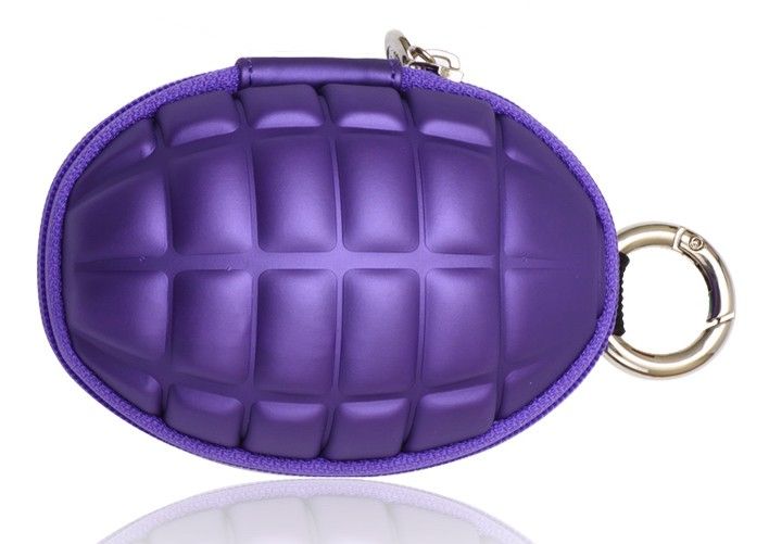 Cool Grenade Shape Key Coin Case Bag Purse   7 colors  