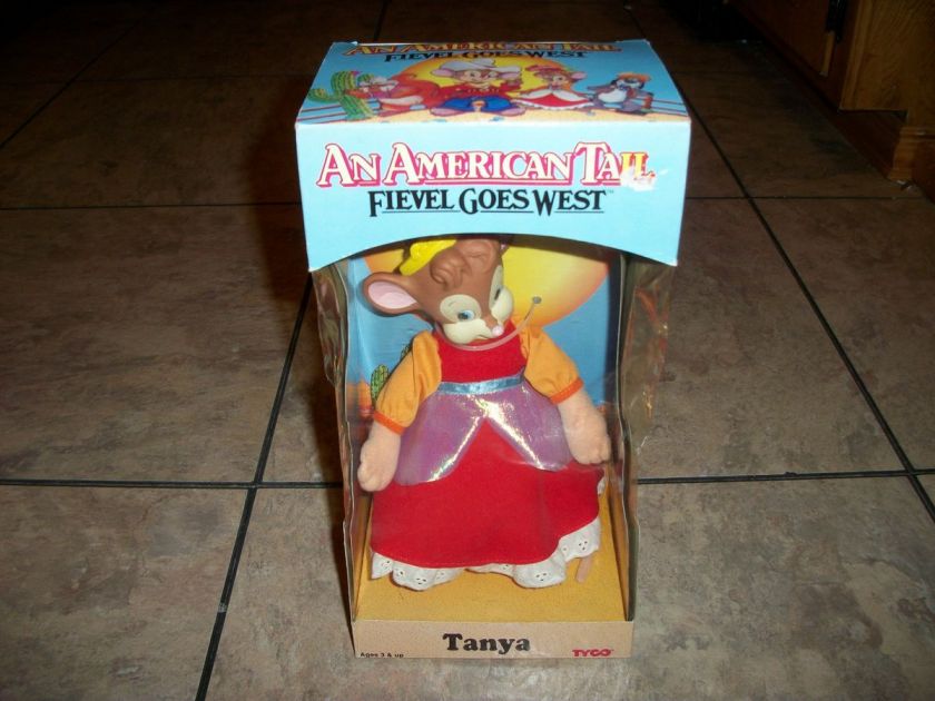 1991 Tyco An American Tail Fievel Goes West Tanya Doll Look On Popscreen 7028