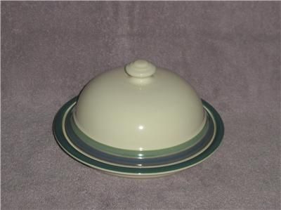 Pfaltzgraff MOUNTAIN SHADOW Round Covered Butter Dish  