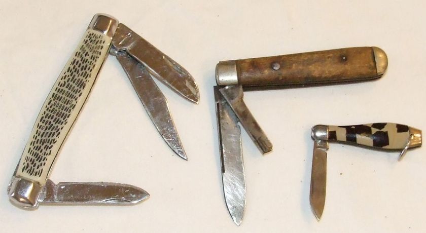   knives. Knife. Remington wood Hammer Brand Used condition  