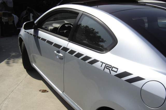 Side Decal Graphic tC Celica wrx evolution 350z trd sti  