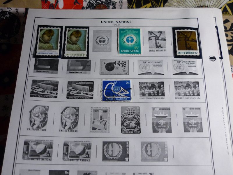 United Nations Stamp Collection  