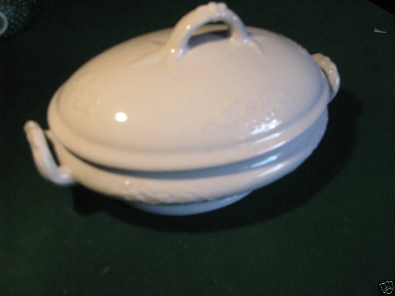 Vintage Powell & Bishop Ironstone China Soup Tureen  