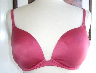   Secret Body By Victoria Push up Underwire Rose Bra 36D  