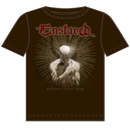 ENSLAVED   Gold Odin   T SHIRT Brand New S M L XL 2XL  