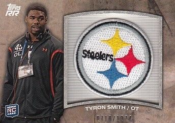   Rising Rookies Rookie Team Patches #RTPTSM Tyron Smith Cowboys  