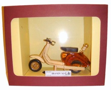 Elie Arnaud Denoix XO Brandy Handcrafted Vespa RARE  