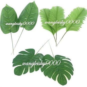 12x Silk Plant Fern Palm Leaves Wedding Party Decoration Flower  