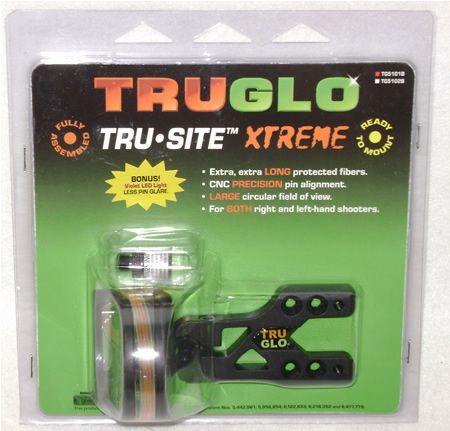 TRUGLO TSX STANDARD 5PIN BOW SIGHT .029 BLACK NEW 788130010570  