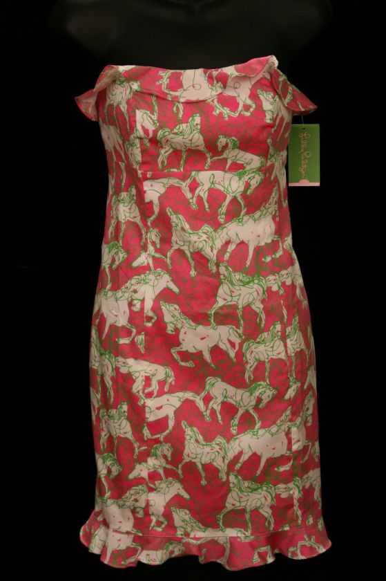 Lilly Pulitzer Franco Dress in Hotty Pink Hot To Trot  