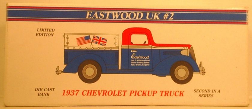 EASTWOOD AUTOMOBILIA 1937 CHEVROLET PICK UP TRUCK U K  