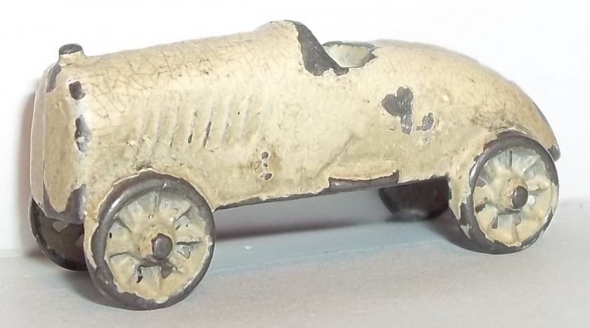 RARE 1920s DODGE COUPE AUTO RACE CAR RACER METAL SPE DEM RACING GAME 