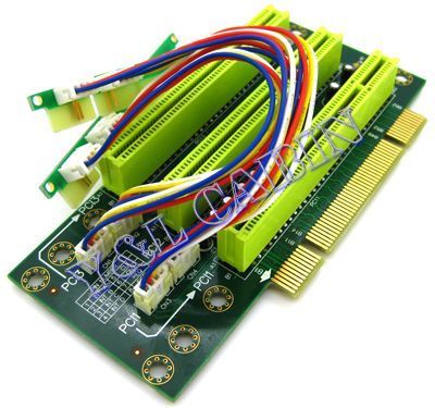 Slot 90 Angel PCI Riser Extender Expansion Card 1U 2U  