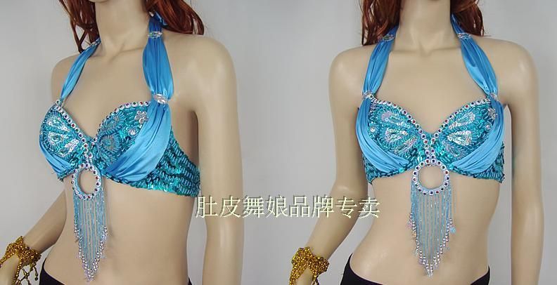 Wholesale 5X Belly Dance Costume Beads Bra Top #B13  