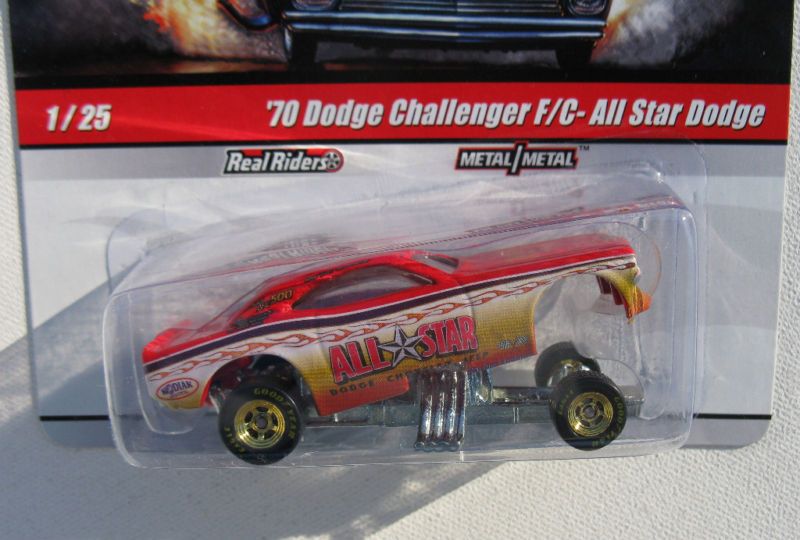 DRAG STRIP DEMONS 70 CHALLENGER F/C ALL STAR DODGE 1/25  