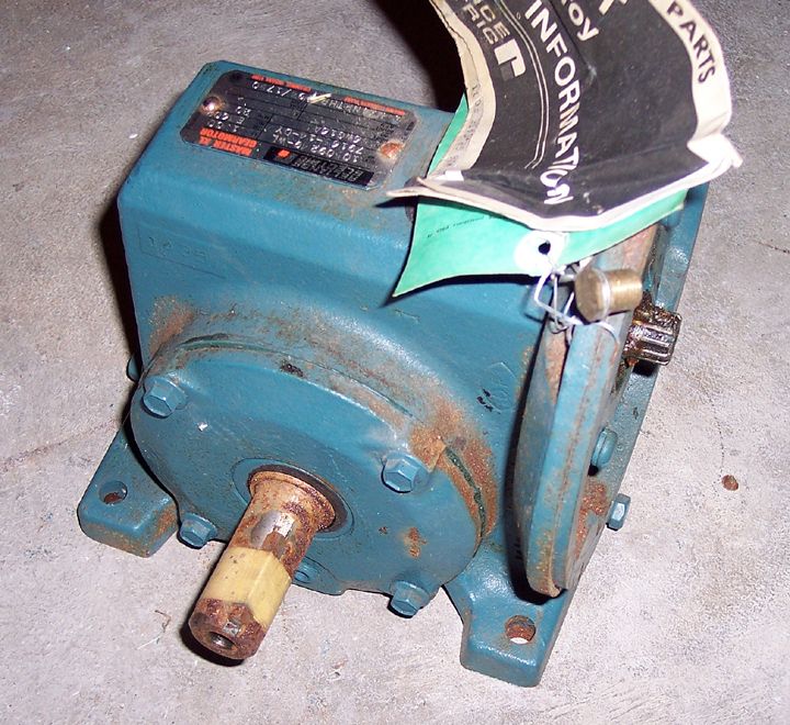 MASTER XL GEARMOTOR REDUCER SINGLE REDUCTION 1750 RPM  