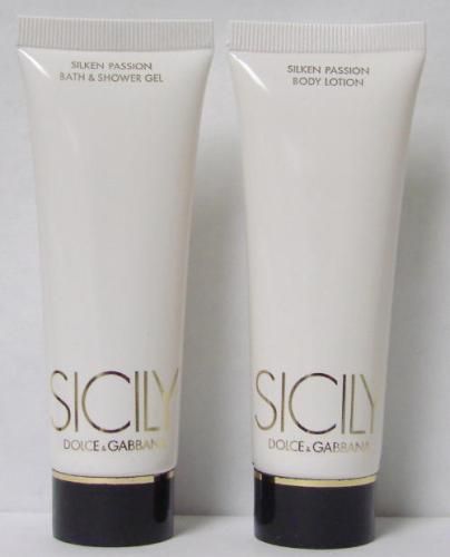 SICILY DOLCE&GABBANA BODY LOTION & FREE BATH SHOWER GEL  