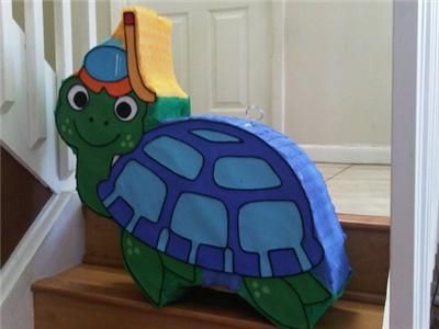 Amazing  Baby einstein turtle Pinata party   