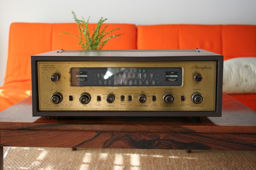   Tube Stereo Preamp Preamplifier AM  FM Tuner with Metal Cabinet  