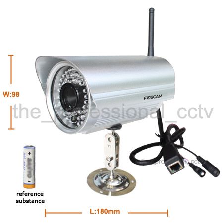 5xFoscam FI8905W CCTV WiFi Wireless Outdoor IP Camera   