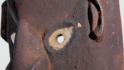 RAMU RIVER DANCE MASK WELL USED NEW GUINEA  