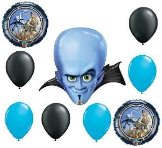 MEGAMIND BALLOONS BIRTHDAY PARTY SUPPLIES MEGA MIND  