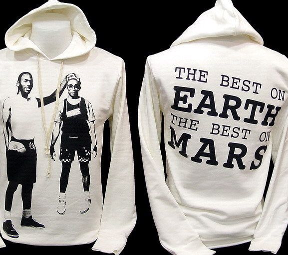 SPIKE LEE MARS vs JORDAN Hoodie T Shirt 23 air S,M,L,XL  