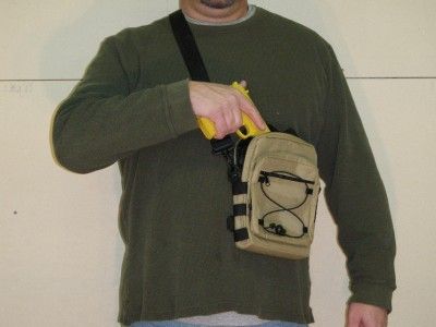 Concealed Carry Tactical Holster Bag TAN  