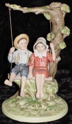 1982 Norman Rockwell Summer Fun Figurine M.I.B.  