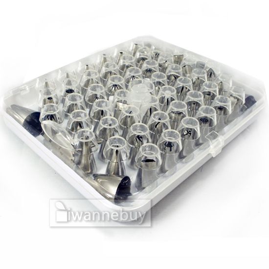 Amazing 52 pcs Icing Nozzle Set Cake Decorating Sugarcraft  