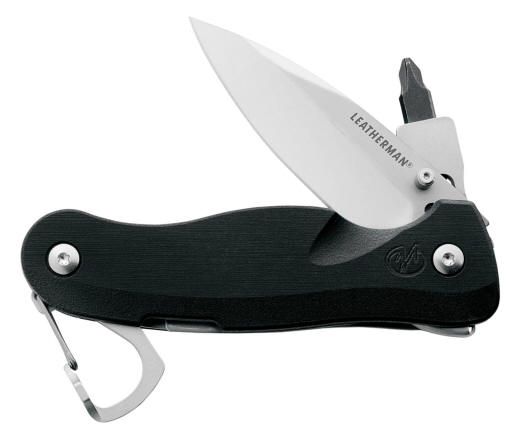 Leatherman Crater c33B   Straight Blade Folding Knife