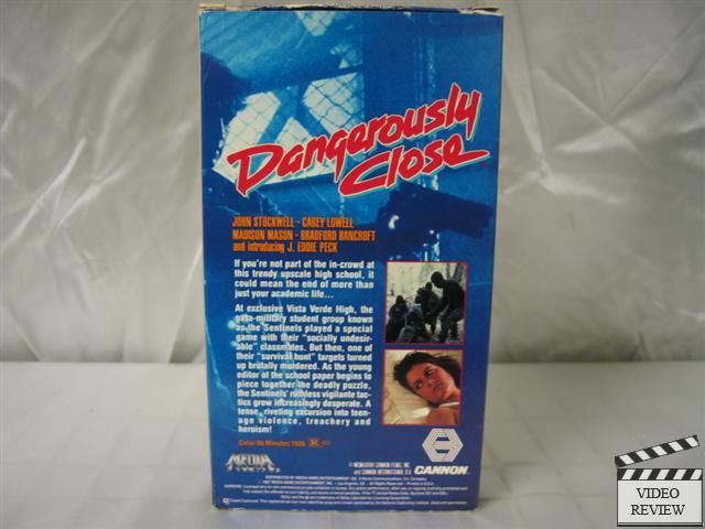 Dangerously Close VHS John Stockwell, Carey Lowell 086112042930  