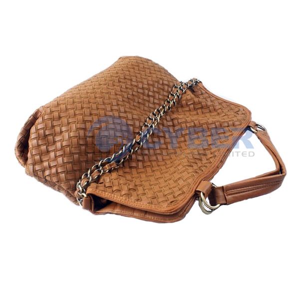 Korean Style Lady Hobo PU Leather Handbag Shoulder Handbag Beveled 3 