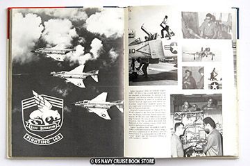 USS ENTERPRISE CVAN 65 WESTPAC VIETNAM CRUISE BOOK 1971  