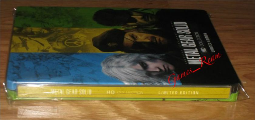 Metal Gear Solid HD Collection Steelbook   PS3 G2   Limited Collectors 